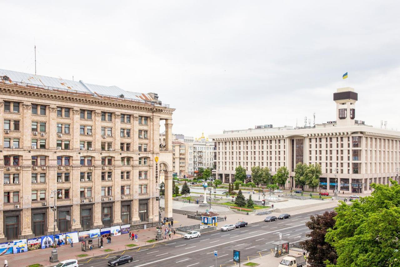 Апартаменти 4-Кімнатні В Центрі Києва М. Хрещатик 키예프 외부 사진